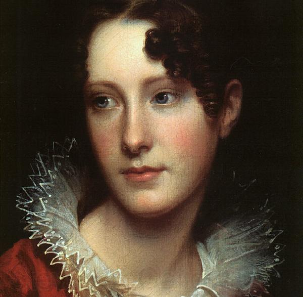 Rembrandt Peale Portrait of Rosalba Peale Norge oil painting art